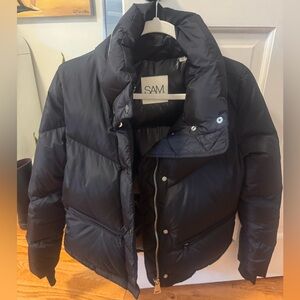 SAM puffer jacket. Never before worn and in perfect condition